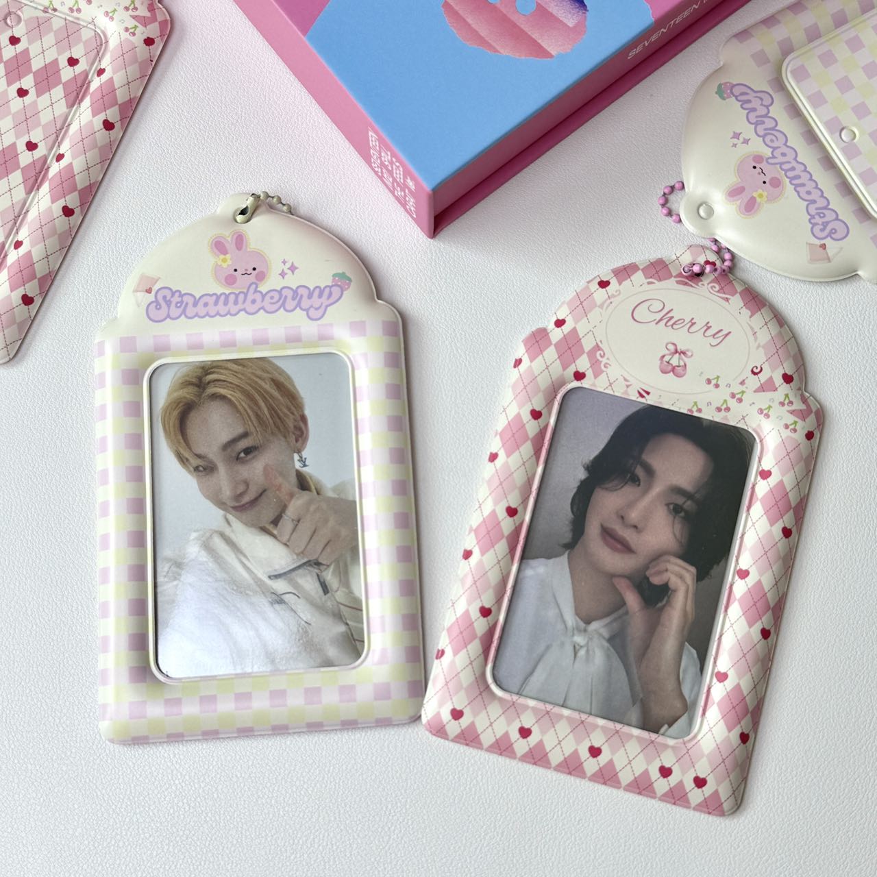 PVC Photocard Holder - Cherry/Strawberry (Pre-Order)