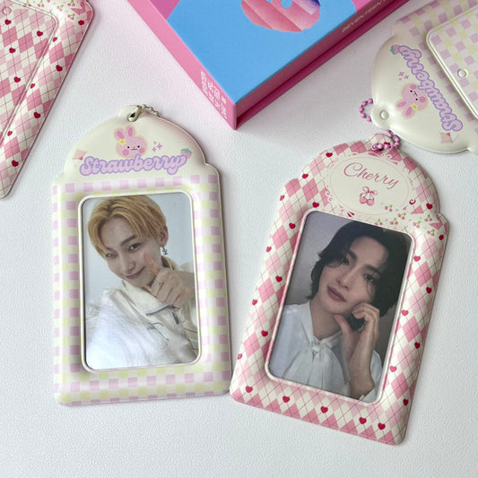 PVC Photocard Holder - Cherry/Strawberry (Pre-Order)