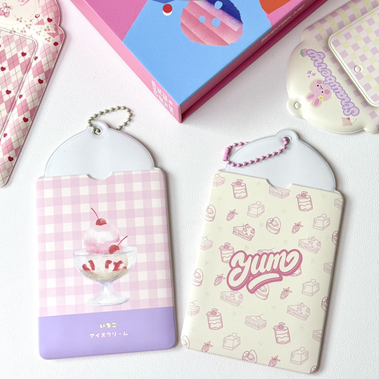 PVC Photocard Holder - Cherry/Strawberry (Pre-Order)