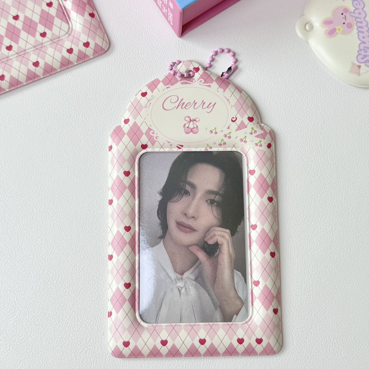 PVC Photocard Holder - Cherry/Strawberry (Pre-Order)