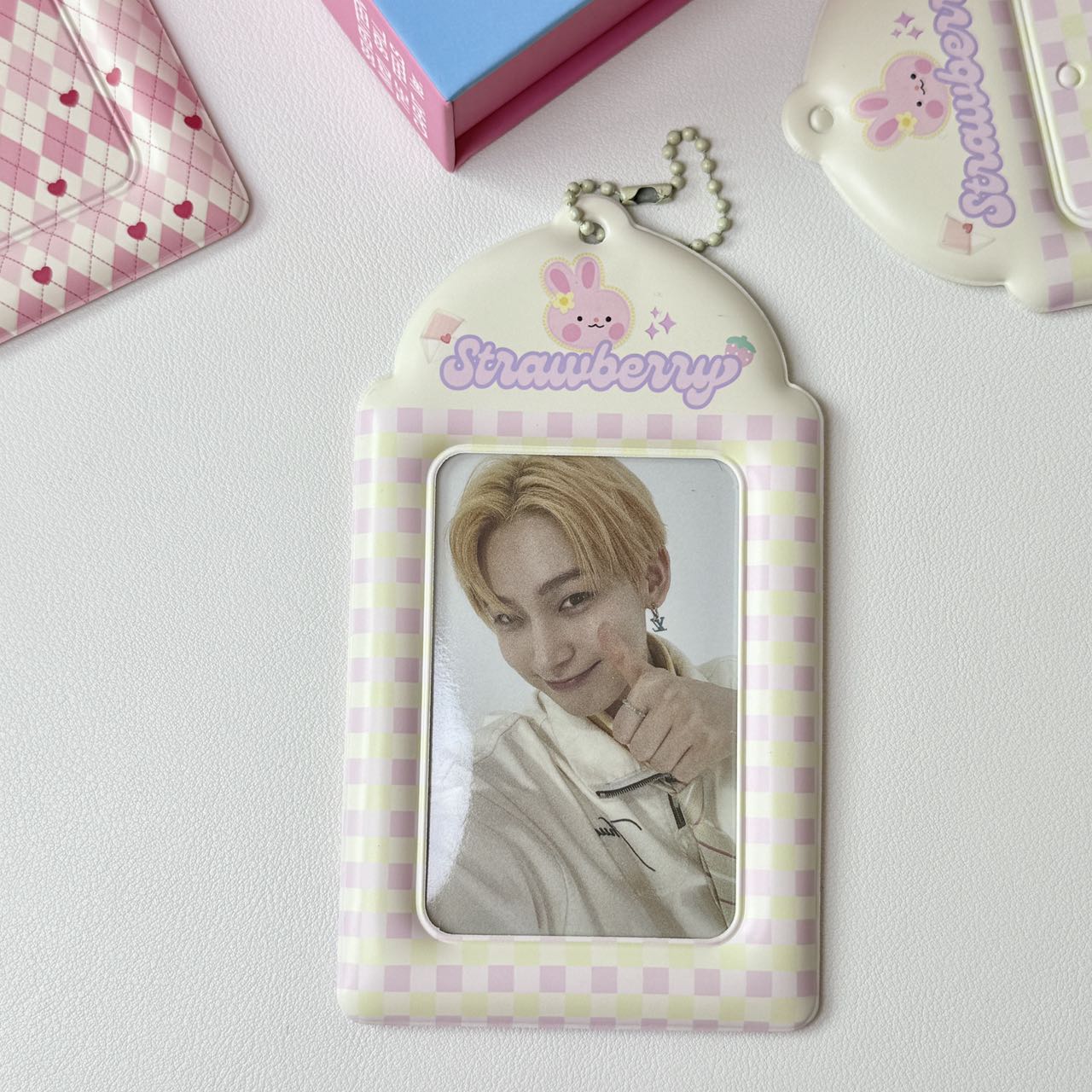 PVC Photocard Holder - Cherry/Strawberry (Pre-Order)