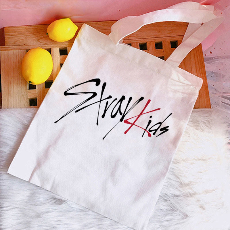 Stray Kids SKZOO Inspired Canvas Tote Bag (Pre Order)