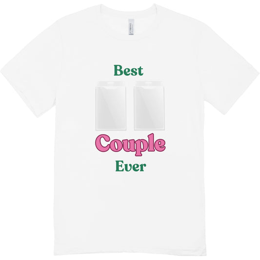 Best Couple Ever -Photocard Pocket T shirt (Pre-Order)