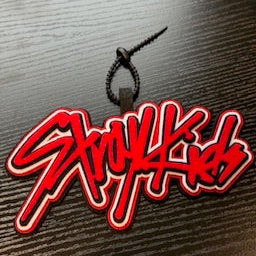 Stray Kids Logo Felt Bag Charm Keychain Hanging Ornament