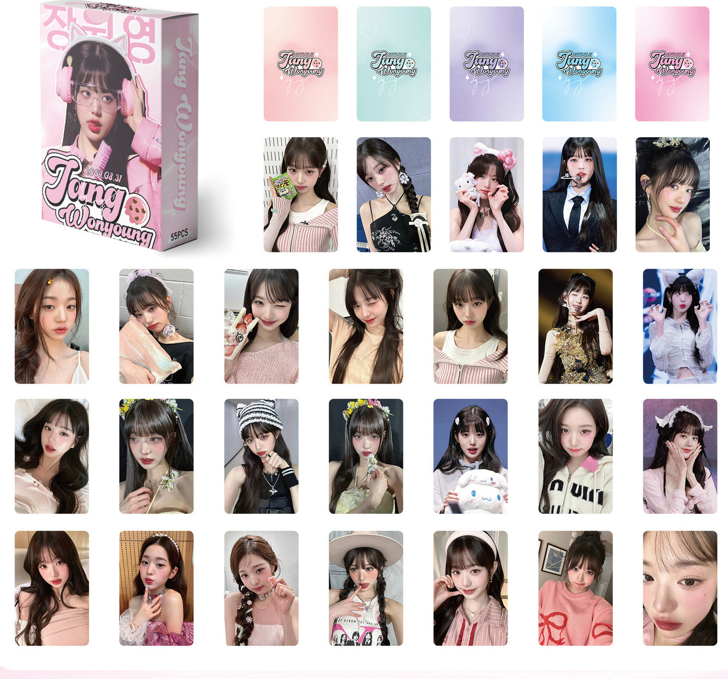 Kpop Photocards 55 pieces- IVE