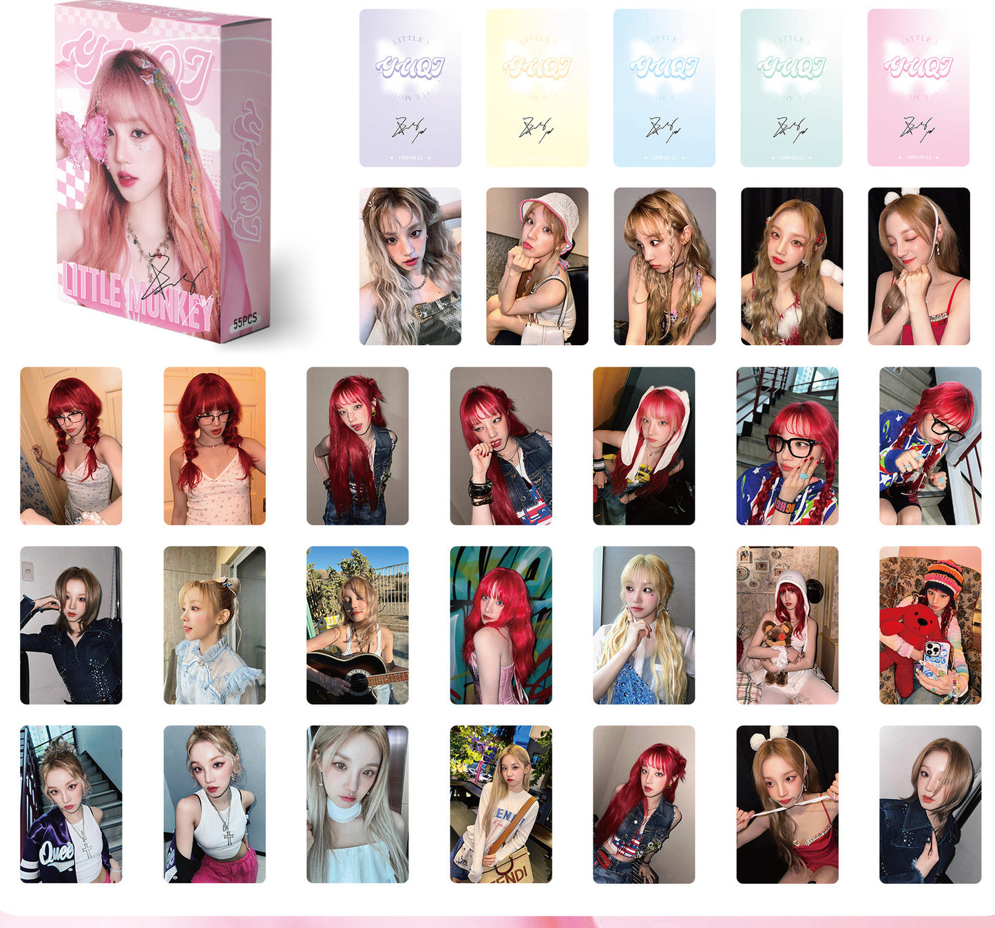 Kpop Photocards 55 pieces- (G)IDLE