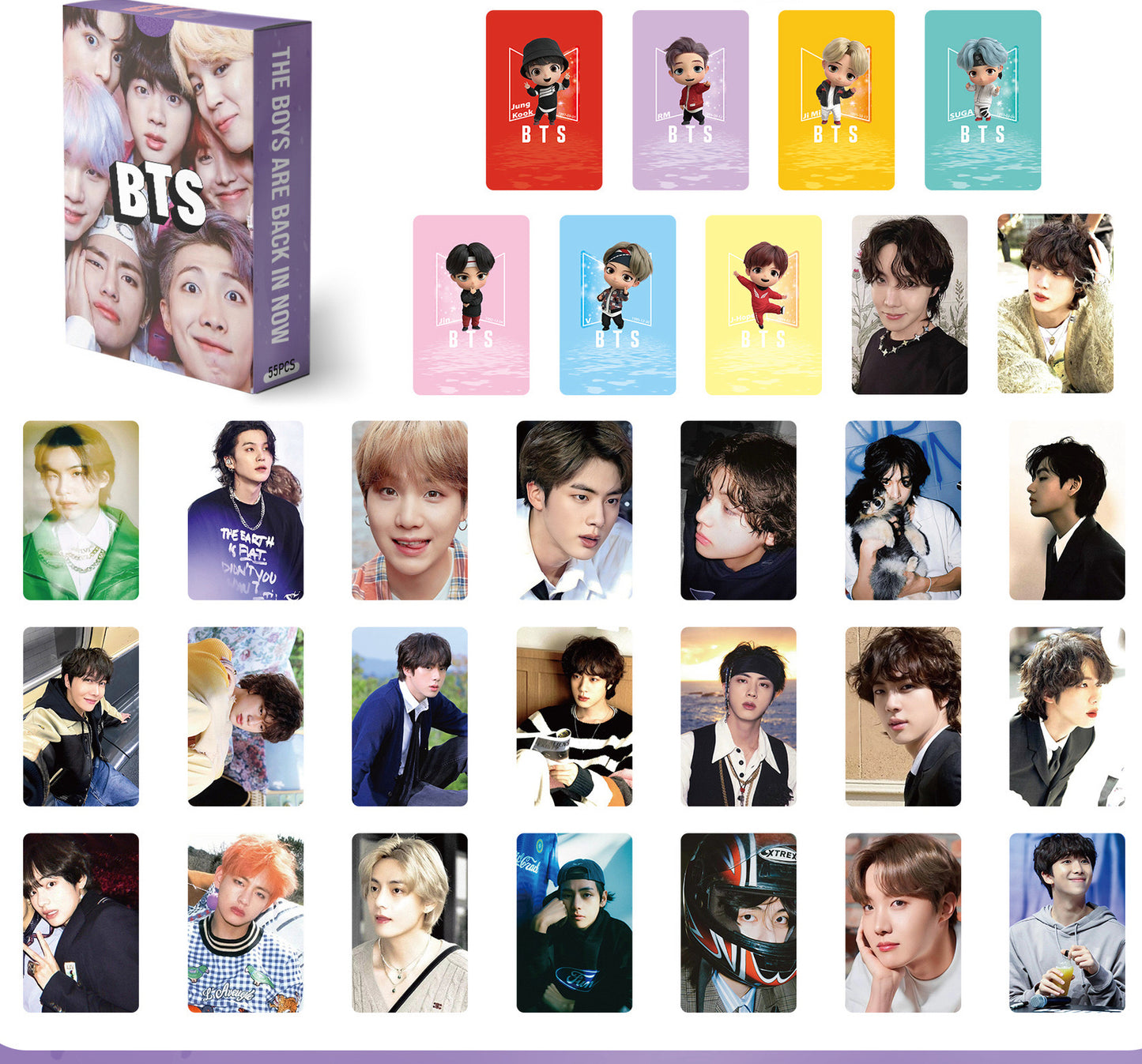 Kpop Photocards 55pc - BTS