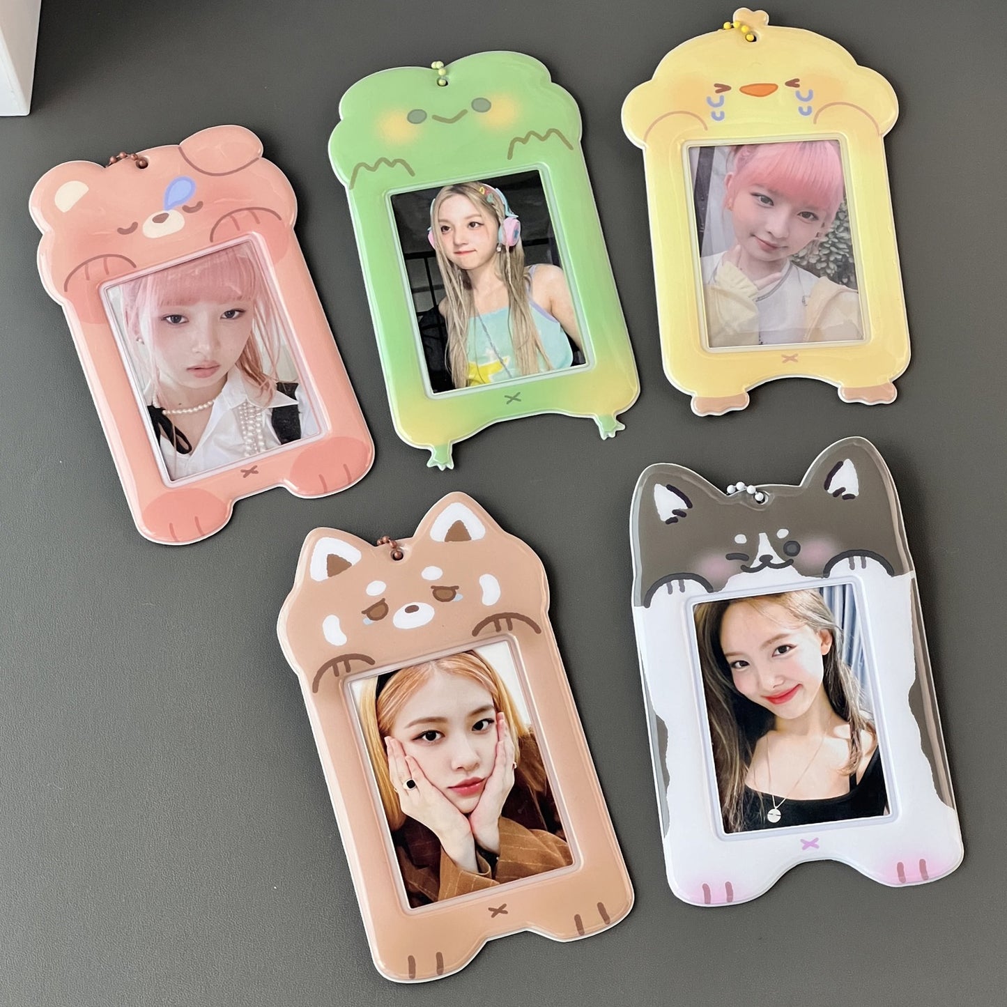 PVC Kpop Photocard Holder - Lovely Animals