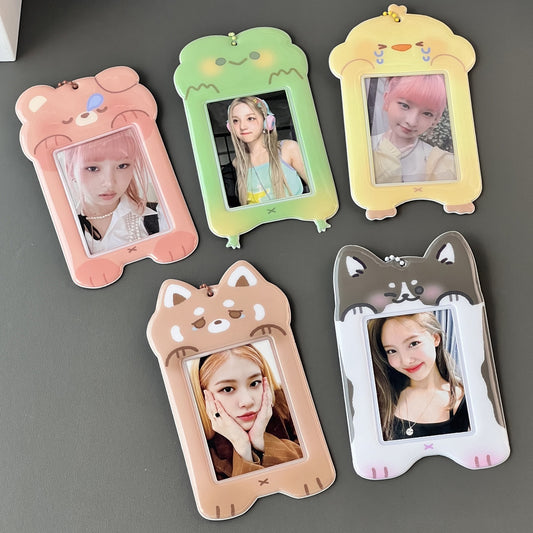 PVC Kpop Photocard Holder - Lovely Animals