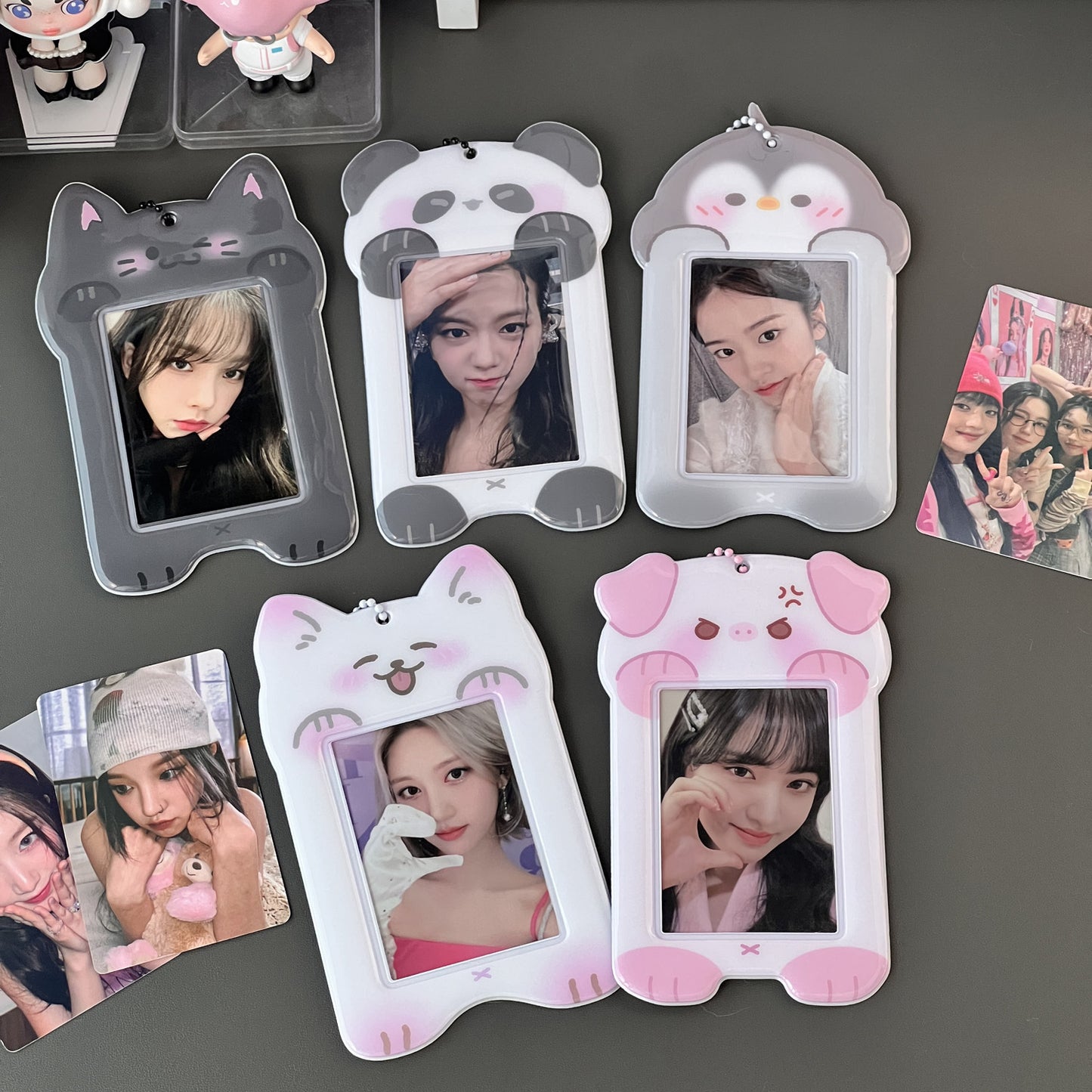 PVC Kpop Photocard Holder - Lovely Animals