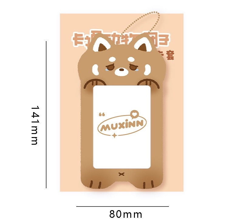 PVC Kpop Photocard Holder - Lovely Animals