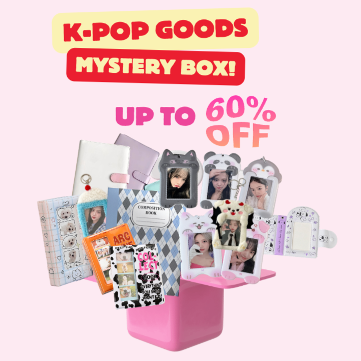 Kpop Goods Mystery Box - Limited Offer