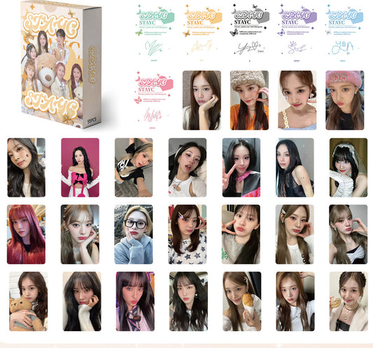 Kpop Photocards 55 pieces- STACY (pre-oder)