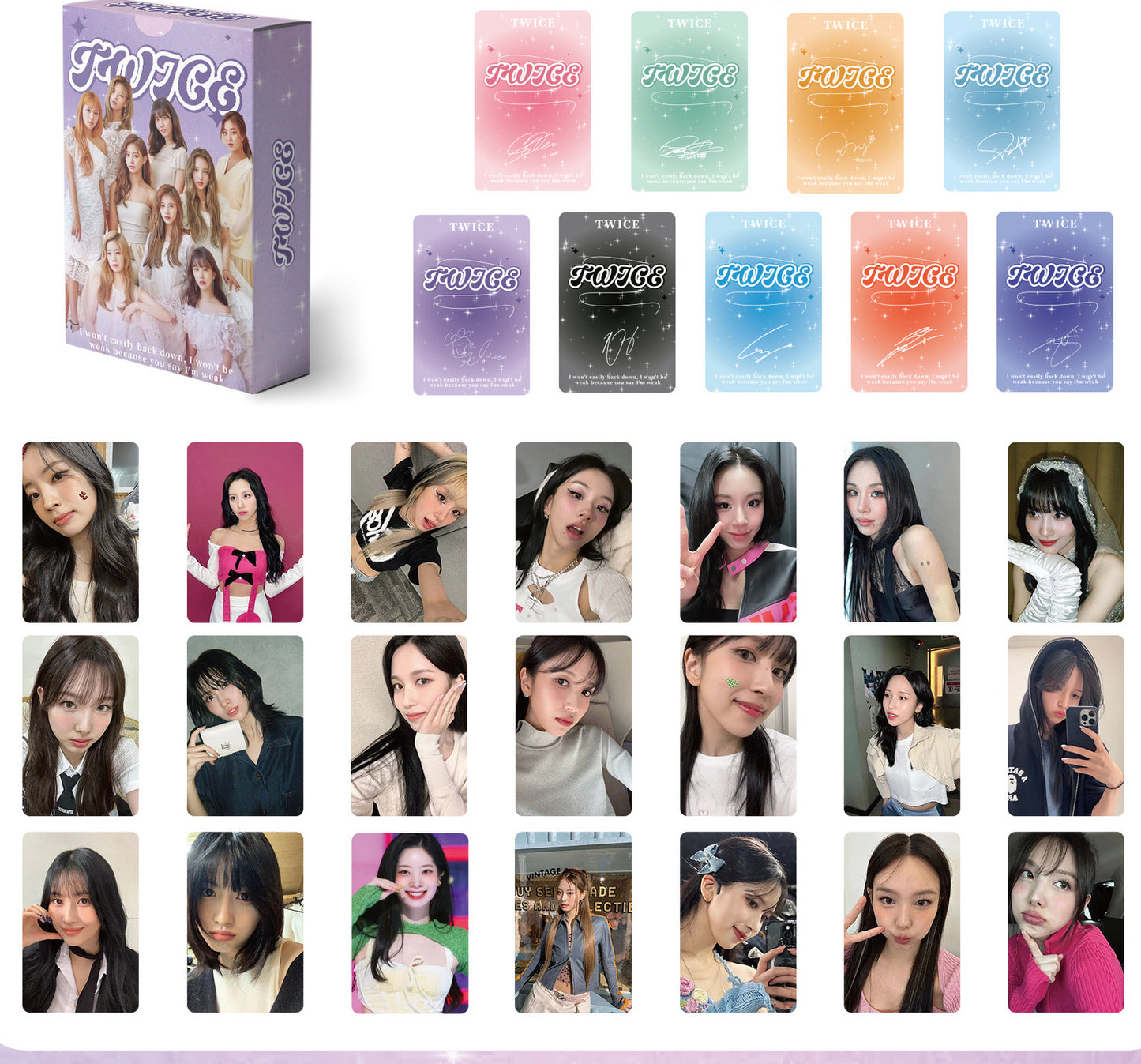 Kpop Photocards 55 pieces- TWICE